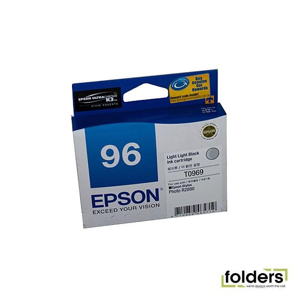 Epson T0969 L L Black Ink Cartridge - Folders