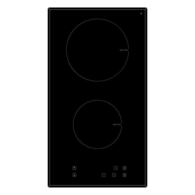 Eurotech 30Cm Induction Cooktop