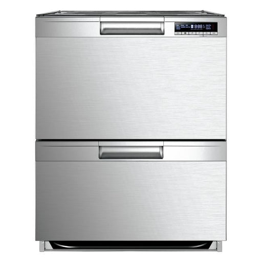 Eurotech Stainless Double Drawer Dishwasher ED-DDCSS