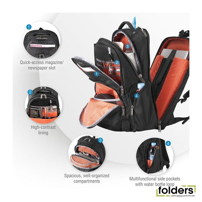 Atlas Laptop Backpack Everki inch Fit) — Folders - Main Image