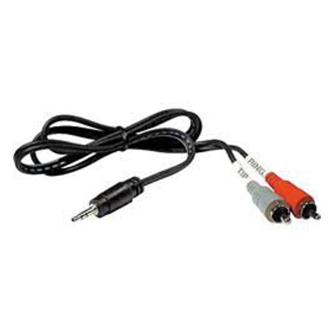 EWI 3.5mm TRS Jack To 2 x RCA Jacks 10 Ft — Folders