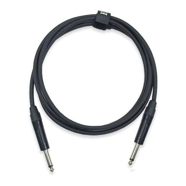 EWI Instrument Cable Straight Neutrik X ends 20 Ft Black