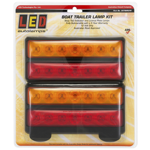 Extra Large Stop/Tail/Turn Light Set TTE121 - Folders