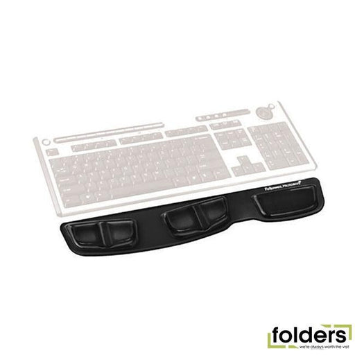 Fellowes Gel Keyboard Palm Support Black - Folders