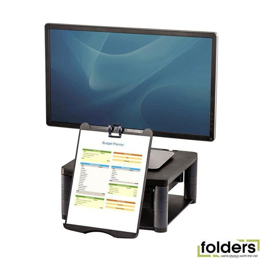 Fellowes Premium Monitor Riser Plus - Folders
