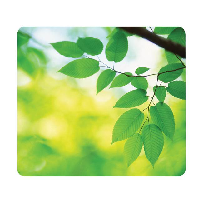 Fellowes Recycled Optical Mouse Pad Leaves