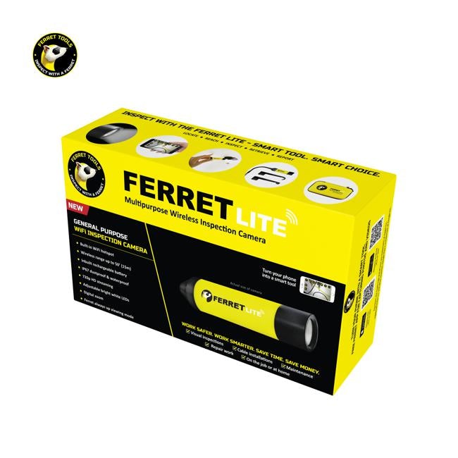 Ferret Lite - Multipurpose Wireless Inspection Camera & Cable Pulling