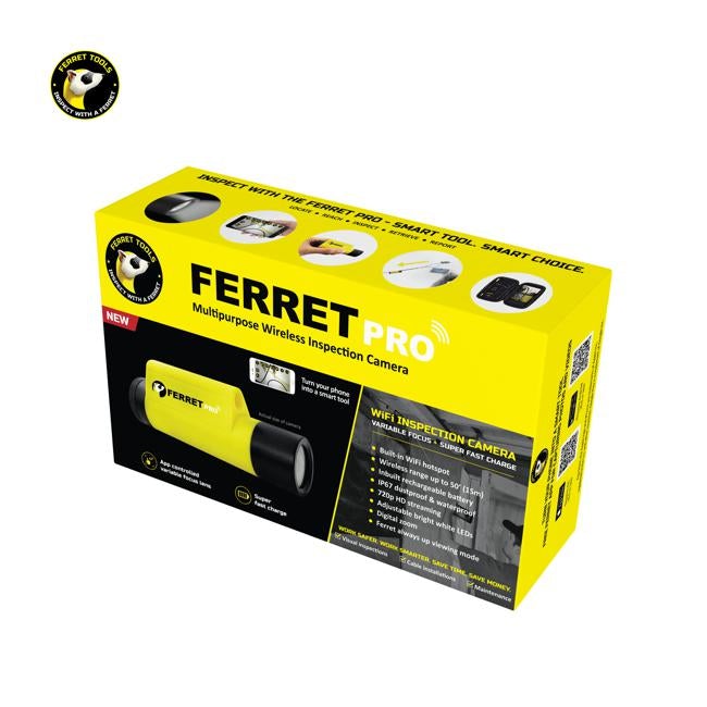 Ferret Pro - Multipurpose Wireless Inspection Camera & Cable Pulling