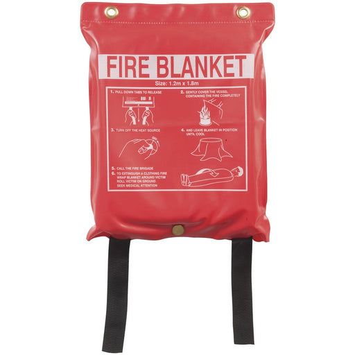Fire Blanket 1.2m x 1.8m - Folders