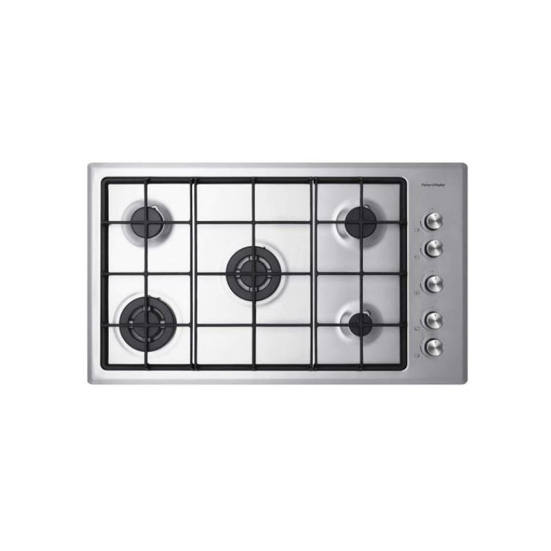 Fisher & Paykel 90cm Gas on Steel Cooktop — Folders