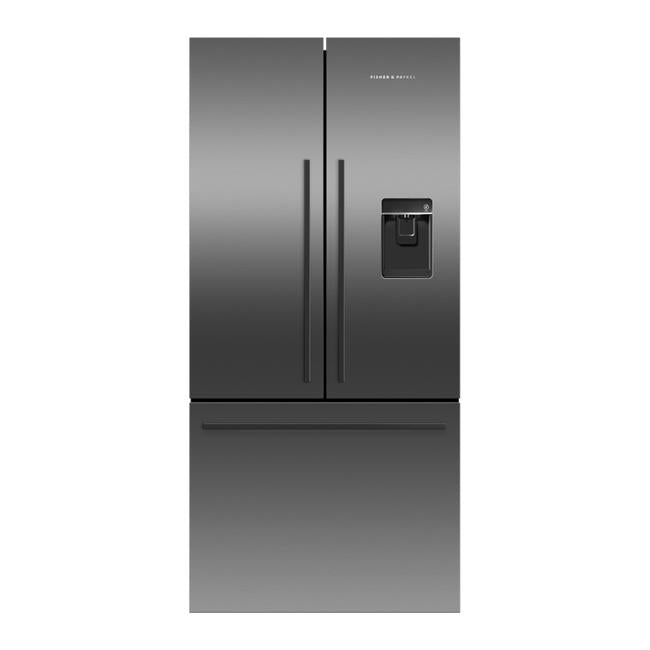 Fisher & Paykel 487L French Door Fridge Freezer with Ice & Water