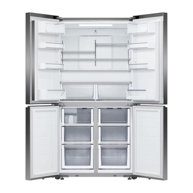 Fisher & Paykel 538L Quad Door Fridge Freezer with Ice & Water RF605QZUVB1