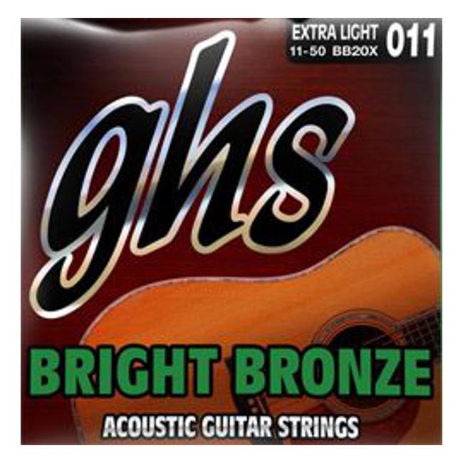 GHS Acoustic Bright Bronze Medium 013-056
