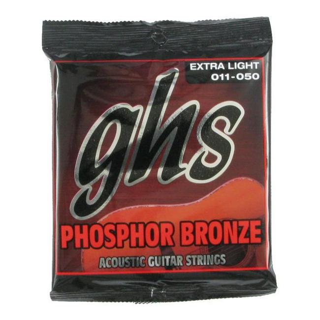GHS Acoustic Phosphor Bronze Extra Light 011-050