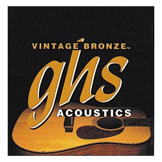 GHS Acoustic Vintage Bronze Extra Light 011-050