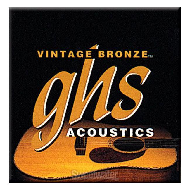 GHS Acoustic Vintage Bronze Light 012-054