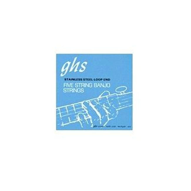 GHS Banjo 5 String Medium Light 010-022