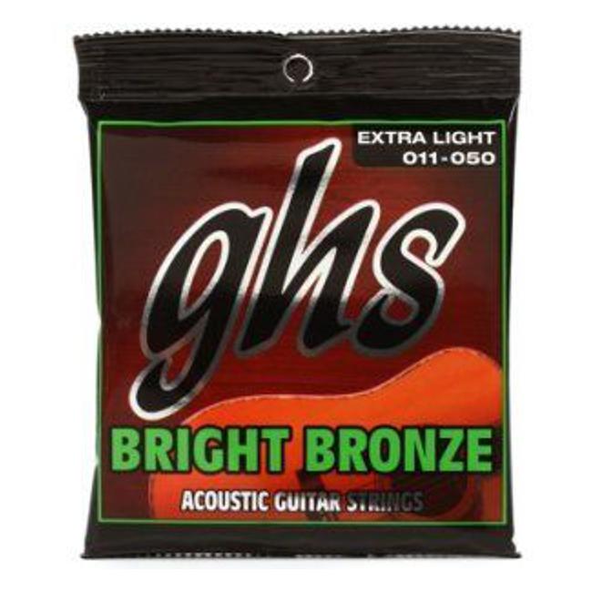GHS Bright Bronze Extra Light 011-050