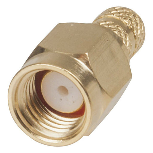 Gold SMA CRIMP Plug - RG58U - Folders