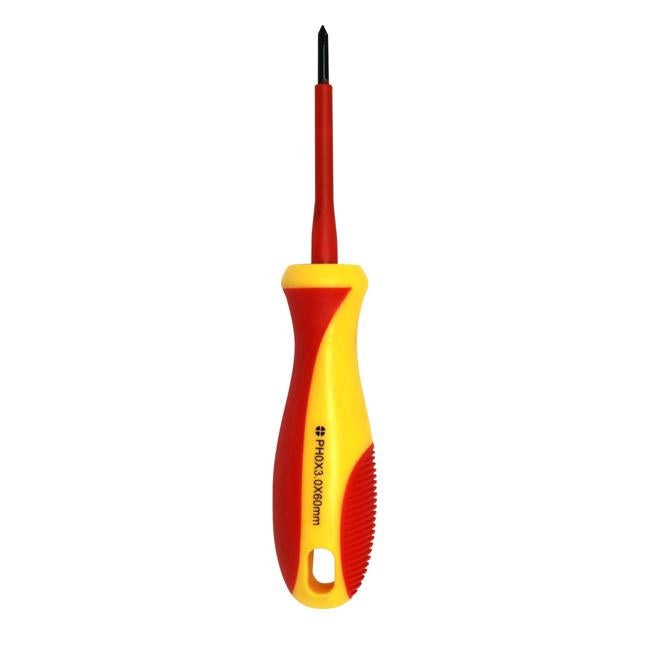 Goldtool 60Mm Electrical Insulated Vde Screwdriver. Tested To 1000