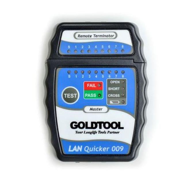 Goldtool Lan Quick Tester. Test Rj45/Utp, Rj45 / Stp Cabling.