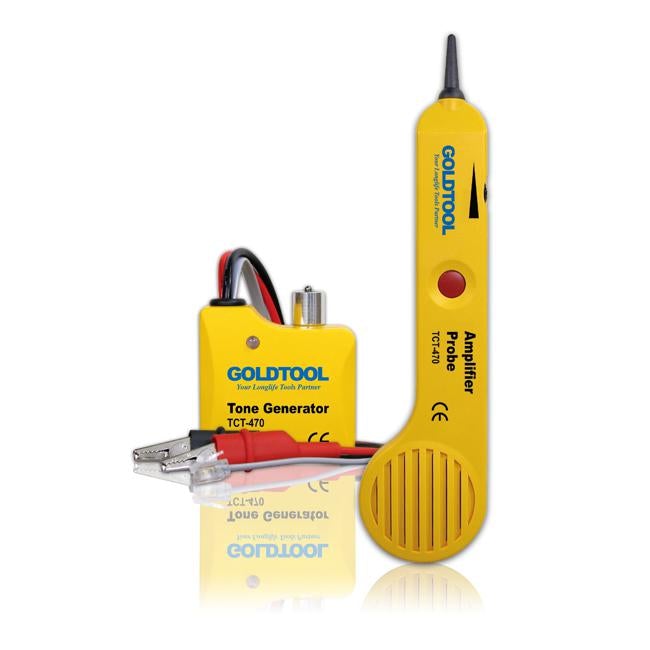 Goldtool Tone Generator & Probe Kit Trace Wire Paths & Identify Cables.