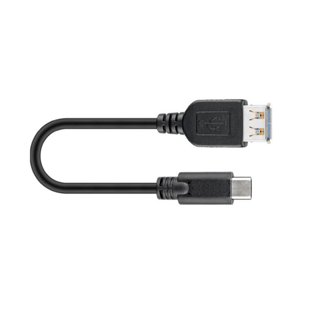 Goobay USB-C to USB A port cable black  0.2m