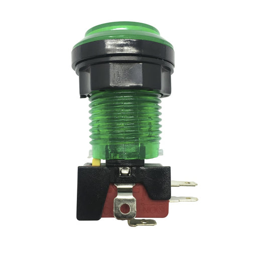 Green Arcade Button Switch with LED Illumination - Folders