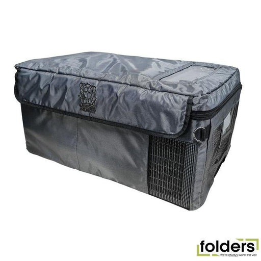 Grey insulated cover for 15l brass monkey portable fridge freezer - Folders