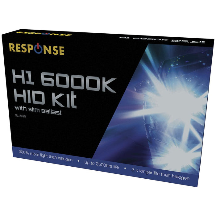 H1 Slim Ballast HID Kit 12V 6000K - Folders
