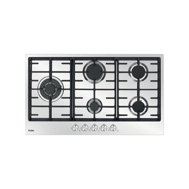 Haier Gas on Steel Cooktop, 90cm HCG905WFCX3