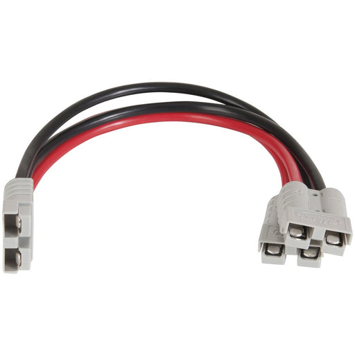 High Current Connector Piggyback Cable 50A 8G R&B - Folders