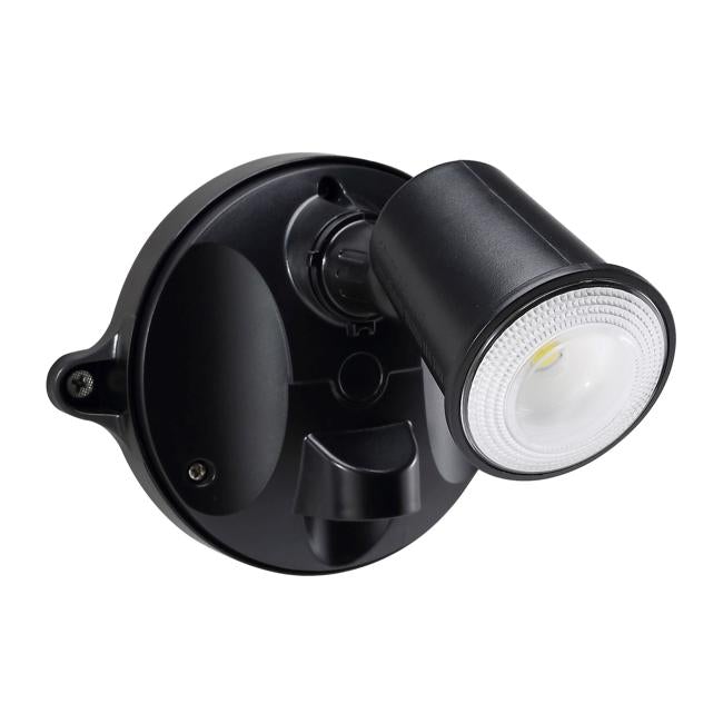 Housewatch 10W Single LED Exterior Spotlight - Black