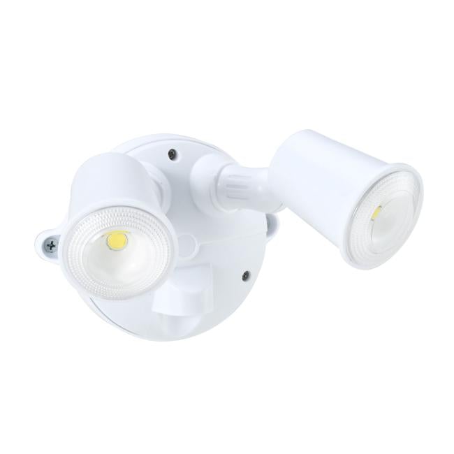Housewatch 10W Twin LED Exterior Spotlight - White