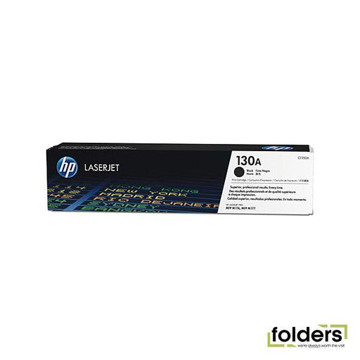 HP #130A Black Toner CF350A - Folders