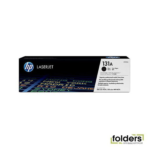 HP #131A Black Toner CF210A - Folders
