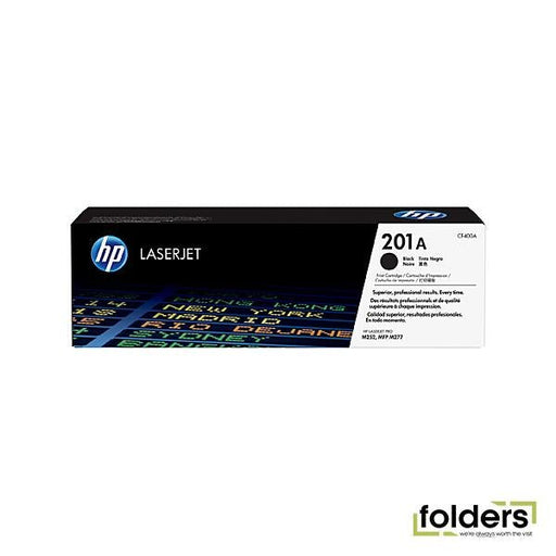 HP #201A Black Toner CF400A - Folders