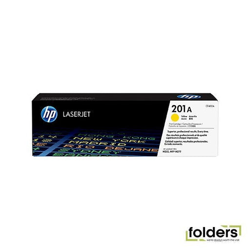 HP #201A Yellow Toner CF402A - Folders