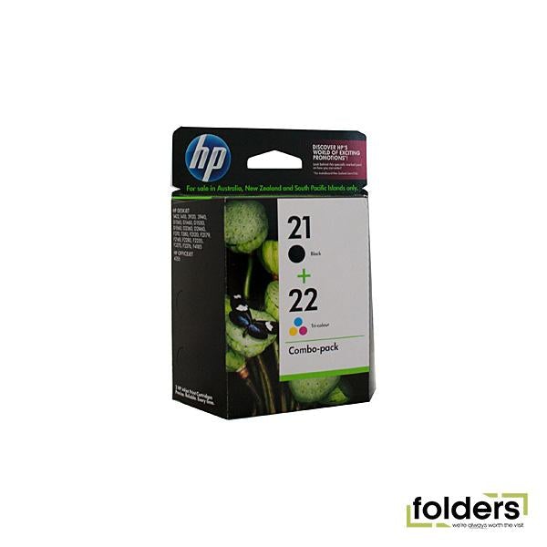 HP #21/22 Ink Twin Pack - Folders