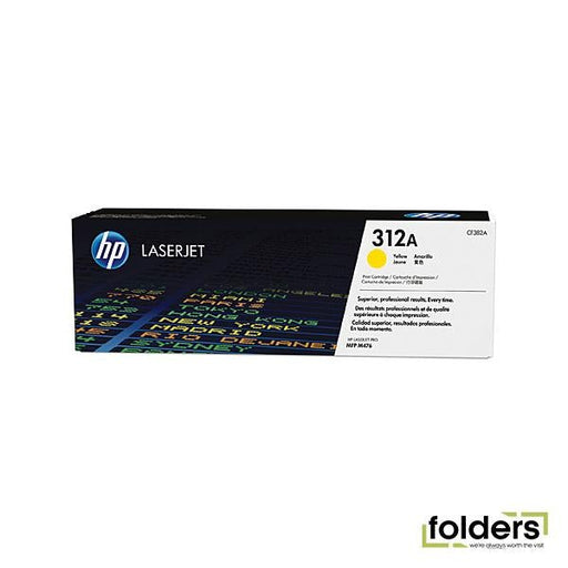 HP #312A Yellow Toner CF382A - Folders