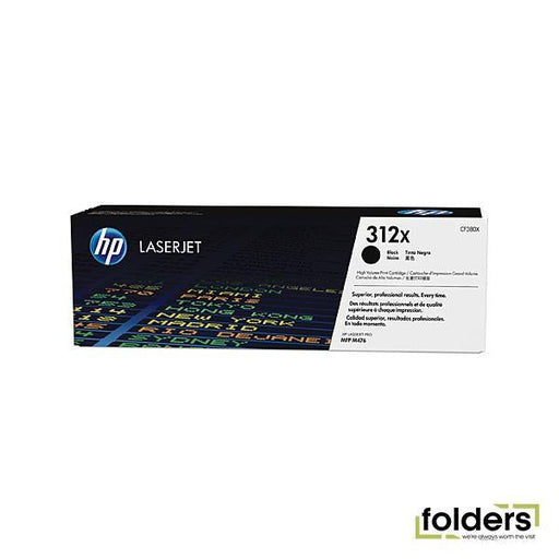 HP #312X Black Toner CF380X - Folders