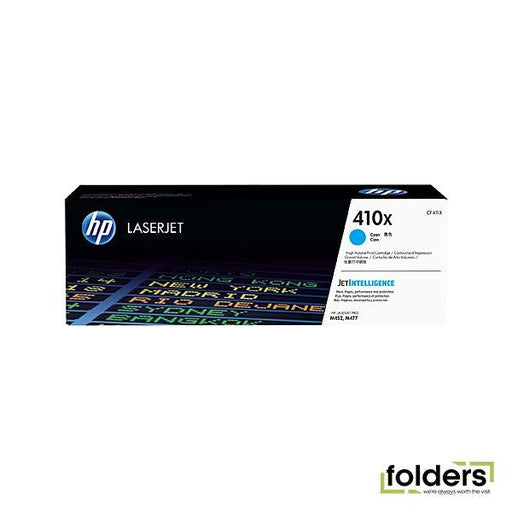 HP #410X Cyan Toner CF411X - Folders