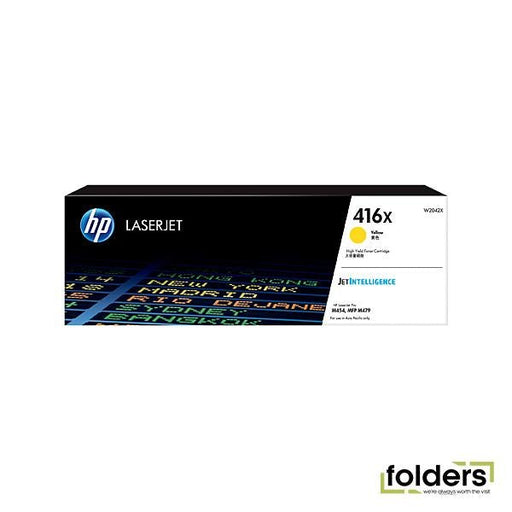 HP 416X Yellow Toner W2042X - Folders