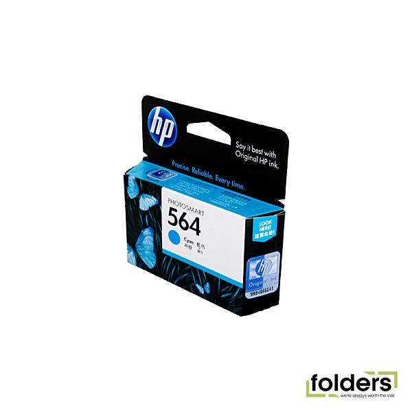 HP #564 Cyan Ink Cartridge CB318WA - Folders