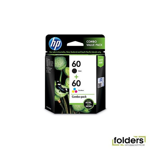 HP #60 Black & Colour Ink - Folders