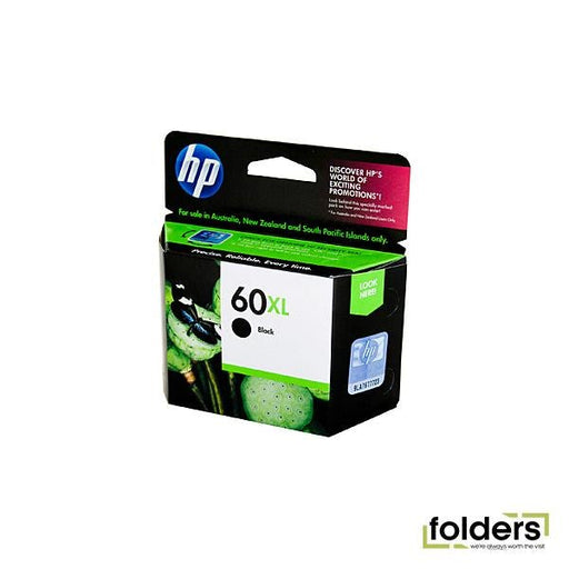 HP #60XL Black Ink CC641WA - Folders