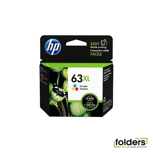 HP #63XL Tri Col Ink F6U63AA - Folders