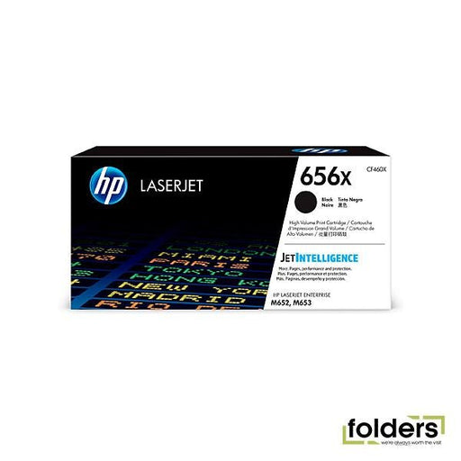 HP 656X Blk LaserJet Toner - Folders