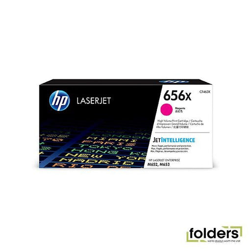 HP 656X Magenta LaserJet Toner - Folders