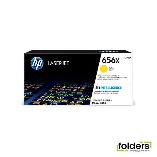 HP 656X Yellow LaserJet Toner - Folders